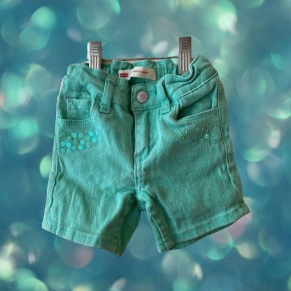 Levi Strauss & Co., Sequin Jean Shorts